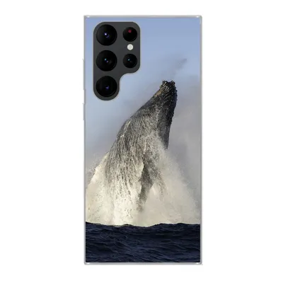 Produktbild von MuchoWow® Handyhülle Schutzhülle Hülle für Samsung Galaxy S22 Ultra Wal - Wasser - Südafrika Silikon Softcase Handy Hülle - Abbildung