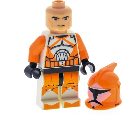 Produktbild von 1xLego Minifigur Star Wars Clone Wars Bomb Squad Trooper weiß Helm 7913 sw0299