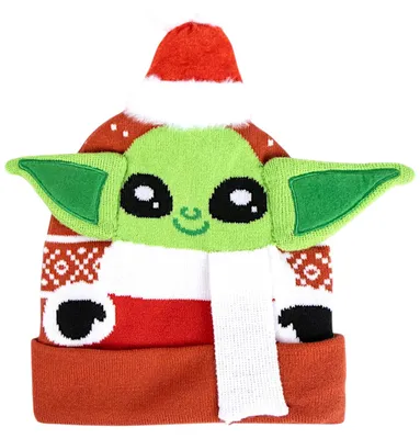 Produktbild von Weihnachtsmütze Star Wars Grogu 3D-Ohren