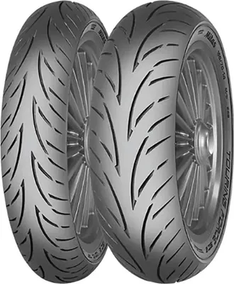 Produktbild von Mitas Touring Force-sc 2 47s Tl/tt Straßenreifen Silber 110/70 / 12 Silber 110/70