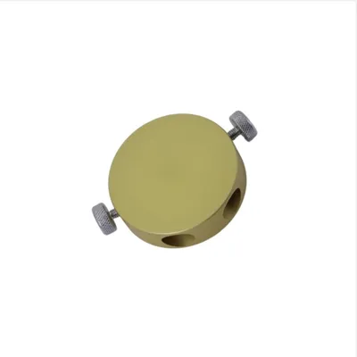 Produktbild von INF Make-up-Augenbrauenwerkzeug — Metall-Augenbrauen-Mapping-Schablone für präzise Formgebung, stabile Struktur, Mehrfarbig, 6.1cm x 5cm Gold