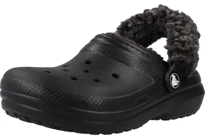 Image de Crocs 212856c Classic Fleece Lined Couleur Noir