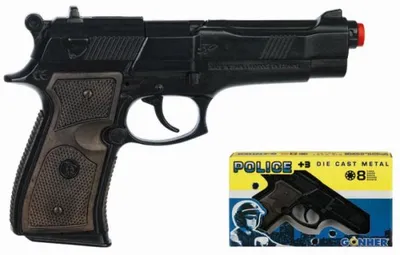 Obrázok produktu pre Policajná Pištoľ 8-Ranová Gonher 39/6