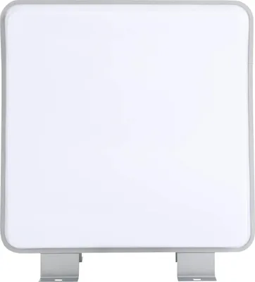 Image de Caisson lumineux LED - Caisson publicitaire carré double face - 60 × 60 × 14 cm - Étanche - CC 16-20 W - Jusqu'à 2000 lm - LED incluses - Blanc