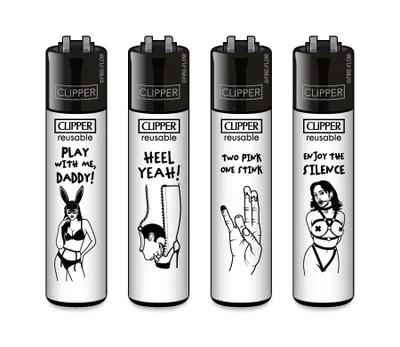 Produktbild von Clipper Feuerzeug 4er Set FFX Adult #5
