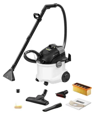 Productafbeelding van Kärcher SE 6 Signature Line, 1000 W, Geschikt voor nat- en drooggebruik, Kleur: zwart, grijs, wit