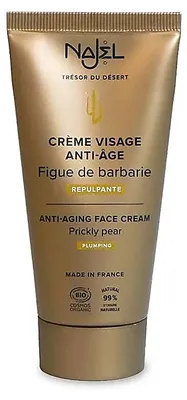 Image de Najel Crème Anti-Âge Visage à la Figue de Barbarie Bio - 50 ml