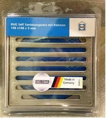 Produktbild von ACO Sanierungsrost Edelstahl, mit Rahmen für Standardabläufe