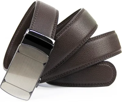 Produktbild von Glamexx24 Gürtel Herren, Anzug Business Kleidung Gürtel, Automatikschließe Ratsche Ledergürtel, Breit 35mm