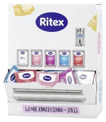Obrázok produktu pre Dávkovač kondómov Ritex veľké balenie 40 ks