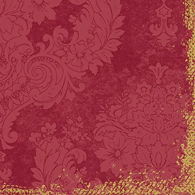 Obrázek produktu pro Duni Klassik-Servietten 4 lagig 1/4 Falz 40 x 40 cm Royal Bordeaux, 50 Stück