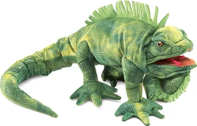 Produktbild von Folkmanis Iguana, Handpuppe, Tier, 1 Stück(e)
