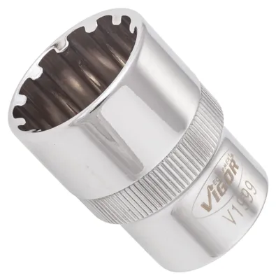 Produktbild von Vigor V1999, Buchse, 1/2", Metrisch, 1 Kopf/Köpfe, 21 mm, 38,1 mm