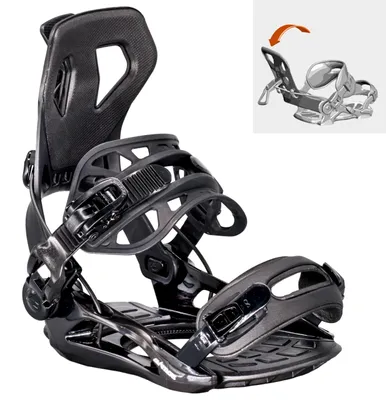 Imagen del producto de Fijación de snowboard Master Pro con sistema FASTEC, color , modelo M