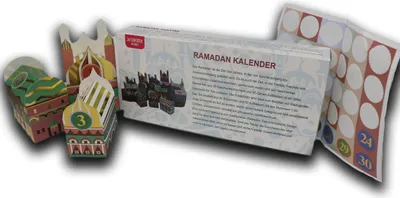 Produktbild von Ramadan Kalender mit 30 Schachteln