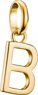 Zdjęcie produktu dla Zawieszka charms Thomas Sabo litera B Connect pozłacana