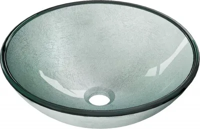 Produktbild von Mexen Mira Aufsatzwaschbecken aus Glas 42 x 42 cm, Silber - 24124211