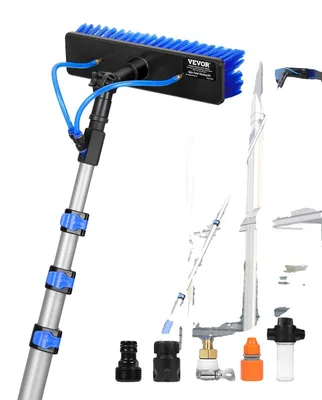 Obrázek produktu pro VEVOR teleskopický kartáč na mytí aut s teleskopickou rukojetí, 3,6 m teleskopická tyč, pro domácí i venkovní použití, pro solární panel na palubě karavanu