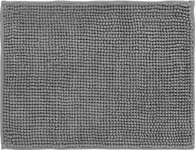 Zdjęcie produktu dla Szary Miękki Dywanik Łazienkowy 40X60 Cm Chłonny Antypoślizgowy Nowoczesny