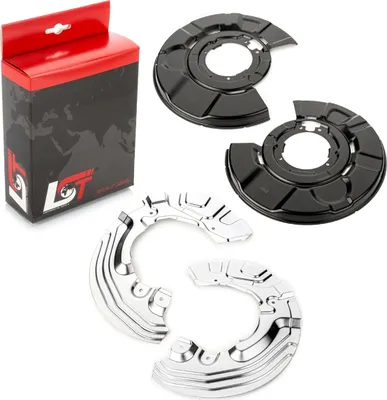 Produktbild von 4x Deckblech Bremsscheibe vorne hinten für BMW 1er E81 E82 E88 3er E90 E91 E93