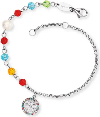 Produktbild von Engelsrufer ERBS-LILLIFL-ZIM Damen 2 in 1 Fußkettchen / Armband 26 cm