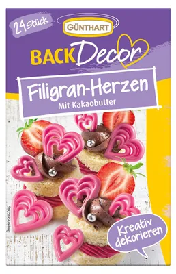 Obrázok produktu pre Günthart filigránske srdcia 34 g