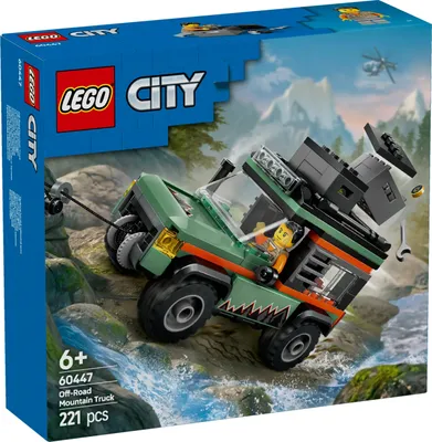 Image de LEGO CITY 60447 Off-Road 4x4 Mountain Truck