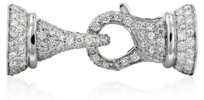 Image de Luna-Pearls - 600.1985 - Fermoir - Femmes - 750 Or blanc - DiamantH/SI1,767ct.