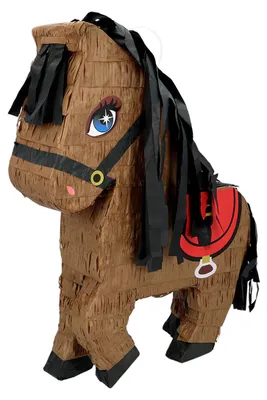 Obrázek produktu pro Pinata "Hnědý kůň" | 45 x 33 x 8 cm, Obrázek vytvořený pomocí AI
