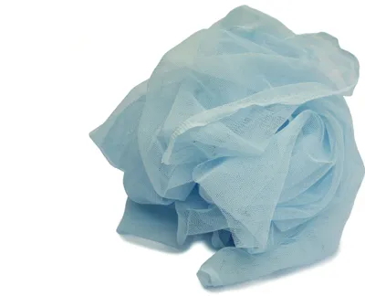 Immagine prodotto di Tulle Maglia flessibile Duttile su un lato Scuro Azzurro 50 x 150 cm
