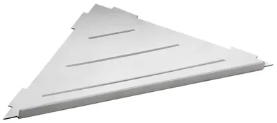Produktbild von Sapho SMART Eckregal für Fliesenmontage, 297x15x210mm, polierter Edelstahl