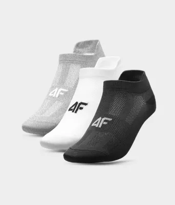 Produktbild von 4F Damen Füßlinge 4F F194 (3er Pack) 39-42 - Atmungsaktiver Komfort
