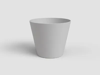 Produktbild von Artevasi Porto Orchid Pot, Grau, 1,2 l, 127 mm, 150 mm, 12 Stück(e)