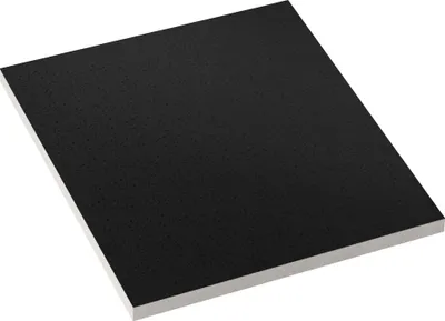 Produktbild von 10er-Set CALGARY | Mineralfaserplatte | 62x62cm | Schwarz | Rasterdeckenplatten | Raster Decken Platten Akustik