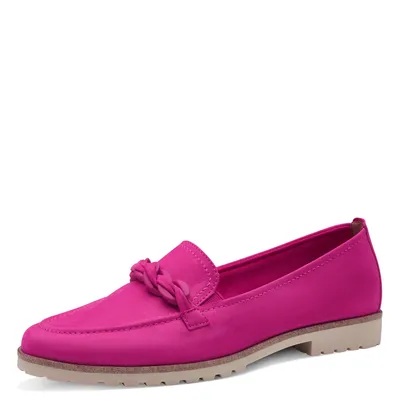 Produktbild von Tamaris Damen Leder Loafer fuchsia