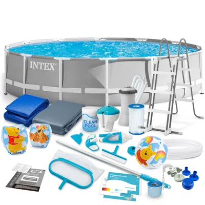 Immagine prodotto di Telaio per piscina da giardino 427 x 107 x 107 cm Set 21 in 1 INTEX 26720