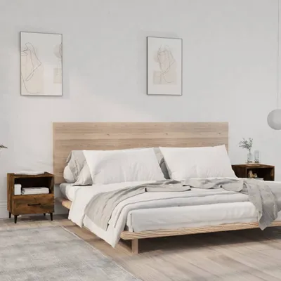Produktbild von vidaXL Nachttische 2 Stk. Räuchereiche Holzwerkstoff