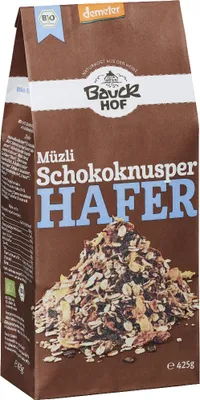 Produktbild von Bauckhof Hafer Müzli Schokoknusper Demeter -- 425g