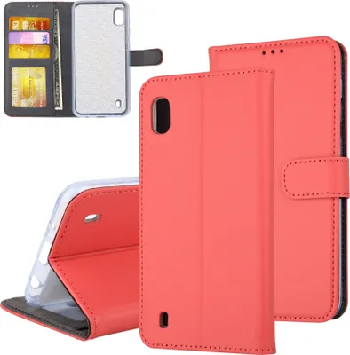Produktbild von Samsung Galaxy A10 Red Book type case - Card holder