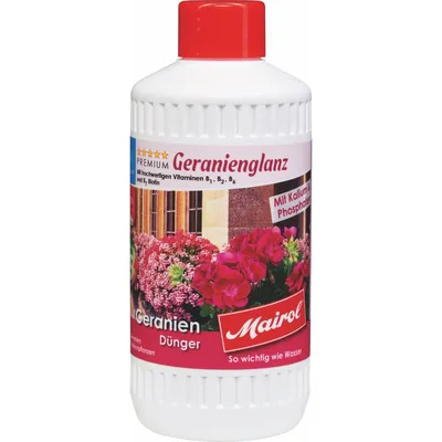 Produktbild von Mairol Geraniendünger Geranienglanz 1000ml - 1 Milliliter