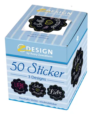 Produktbild von AVERY Zweckform ZDesign Sticker auf Rolle Selbst gemacht! (72056859)