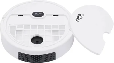 Produktbild von Saugroboter - Staubsaugerroboter - 500 Pa Saugkraft - Trockene Reinigung - 220 V - 5 W - Bürste Inklusive - Weiß
