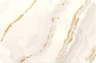 Obrázok produktu pre Kúpeľňová rohož Tendance zlatá biela diatomit 1,8x60x39 cm Kúpeľňová dekorácia