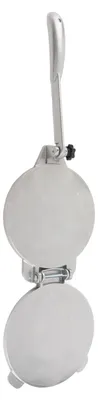 Produktbild von Tortilla-Presse, manuelles Maker-Presswerkzeug aus Aluminiumlegierung für die Herstellung von Pizza-Pastetchen, 16 cm, Silber