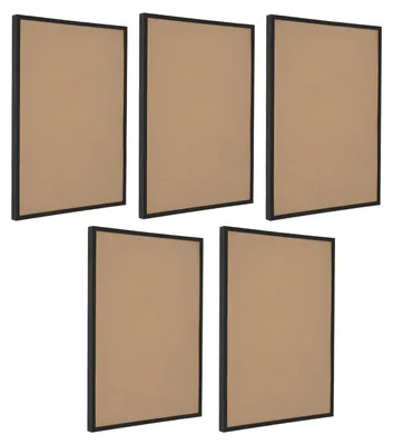 Obrázek produktu pro Rám na obrázky určený k zavěšení na zeď, vyrobený z odolného materiálu, elegantní design, černá barva