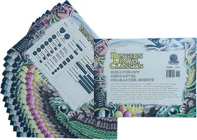 Immagine prodotto di DCC RPG 0-Level Gratta e Vinci - Tabletop-Rollenspiel Accessori - inglese