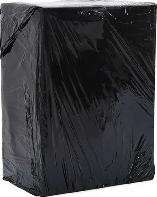 Produktbild von Möbel Stretchfolie 2 Stk. Schwarz 20 μm 50 cm x 150 m - Transparentfolien 4104868
