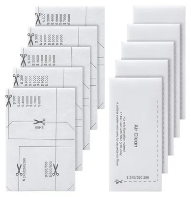 Staubsaugerfilter-Set 10 Stück für Miele-Modelle