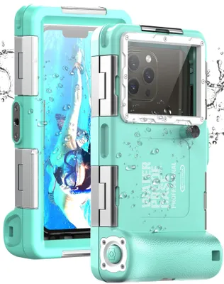 Productafbeelding van Onderwater Duikcase voor Smartphones tot 6.9 Inch, Waterdicht en Professioneel