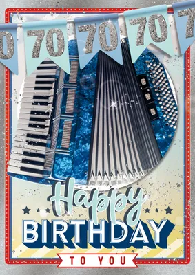 Produktbild von 70.Geburtstag - Great Cards - Soundkarte und Lichtkarte im Format